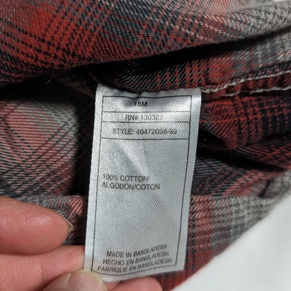 🐣 3 for $15 | Quiksilver Flannel Button Down - Picture 4 of 5